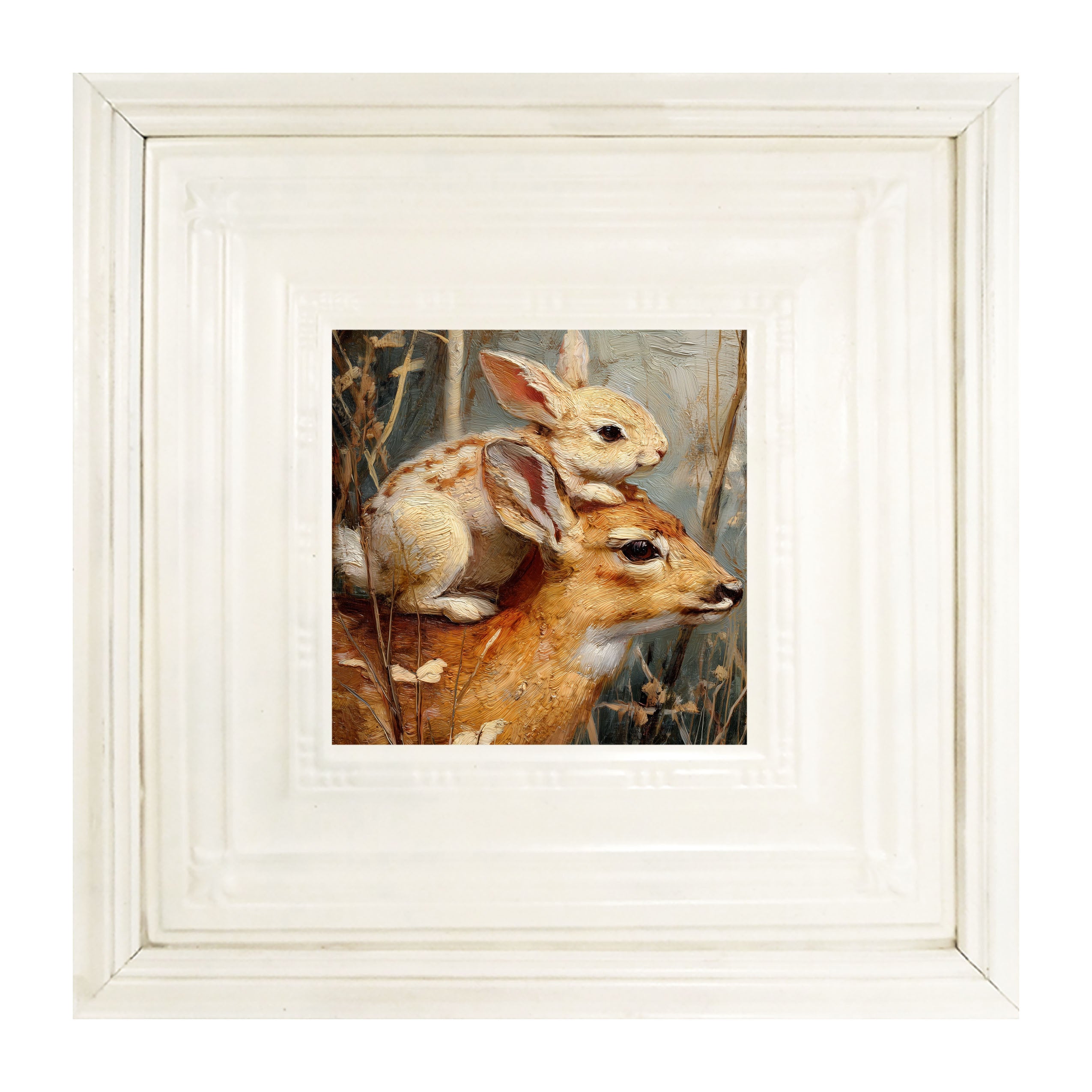 Bunny with a Deer
