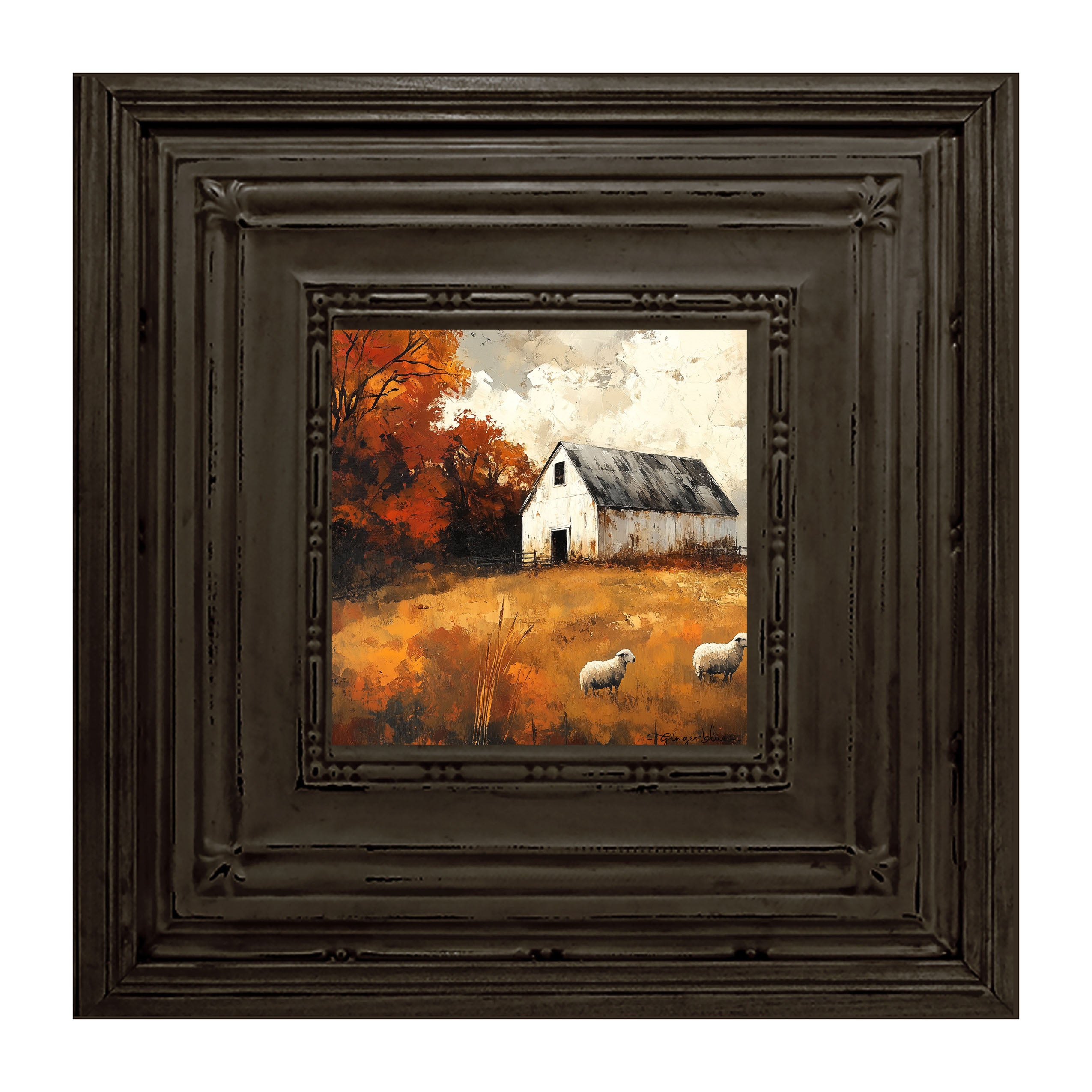 Sheep in Autumn