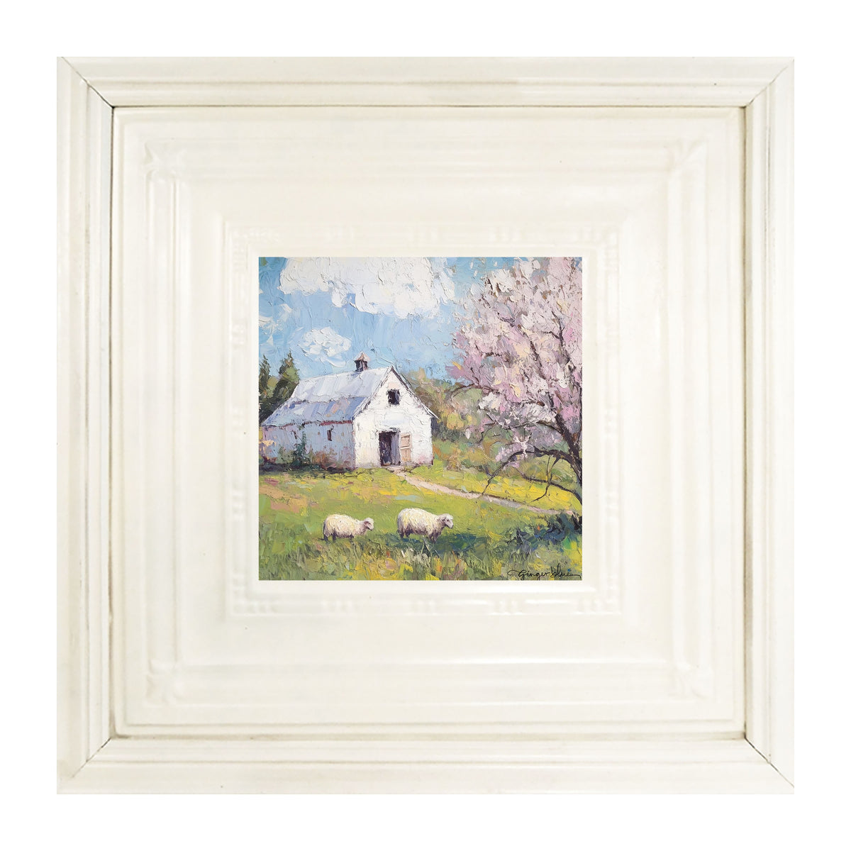 Sheep in Spring