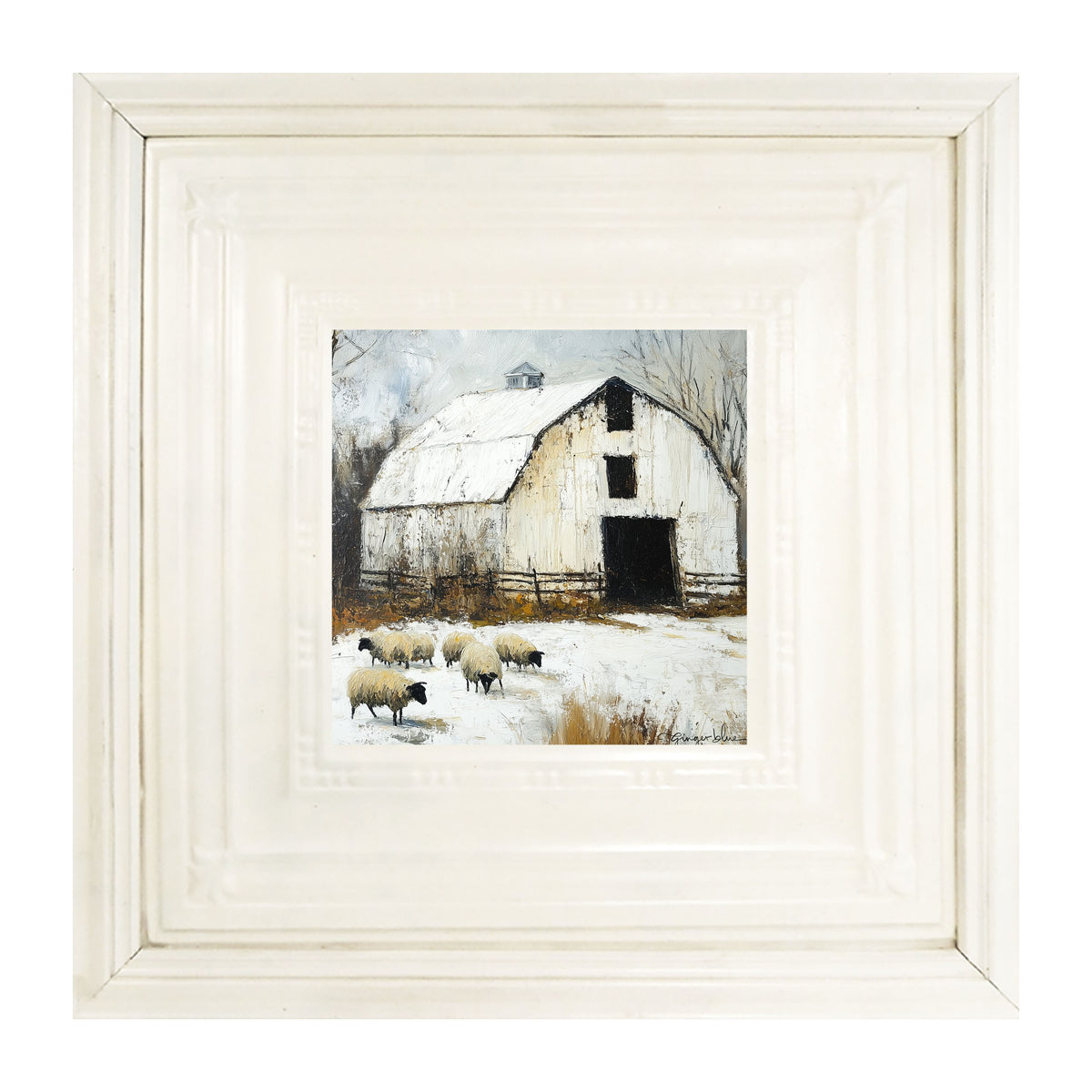 Sheep in Winter