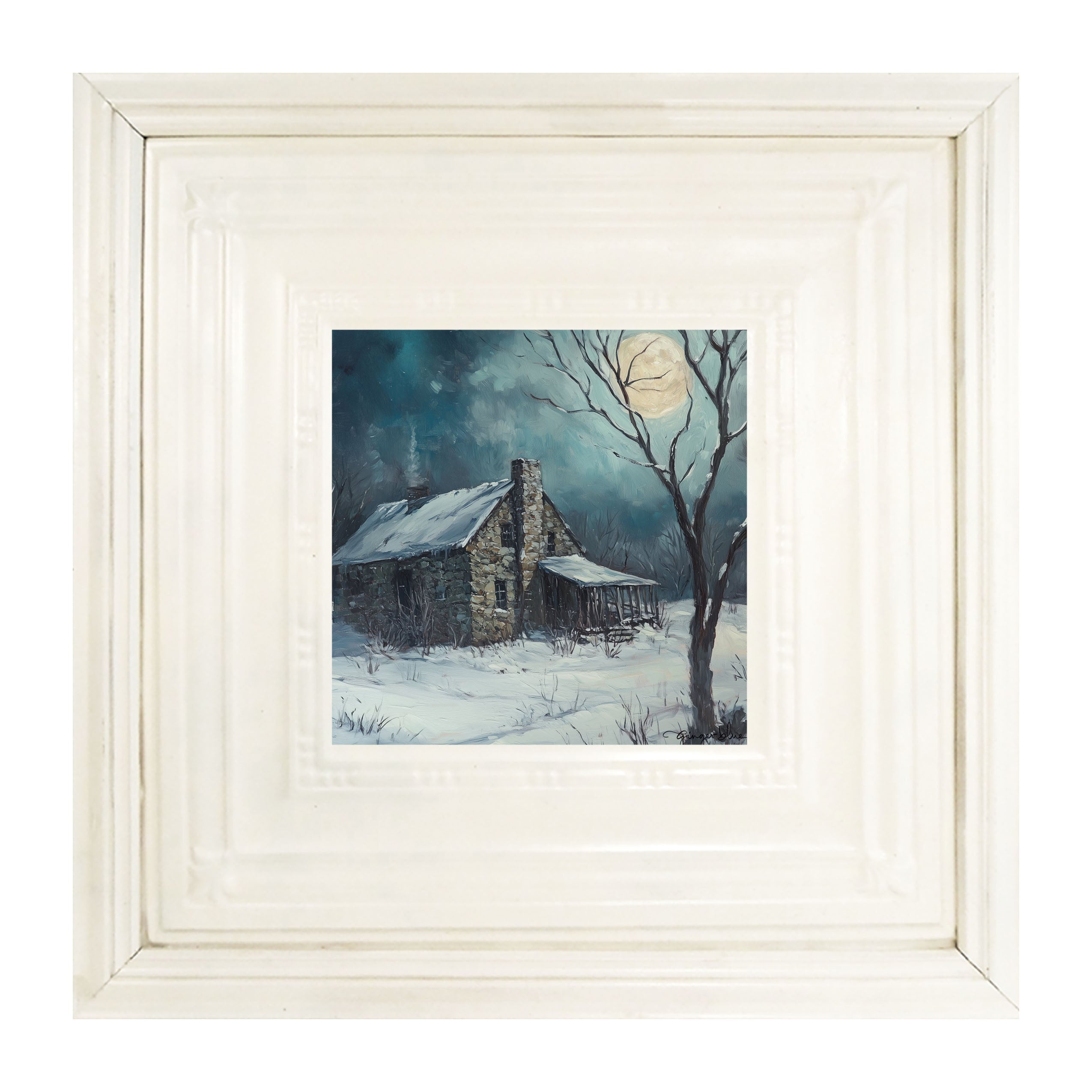 Country House in Winter