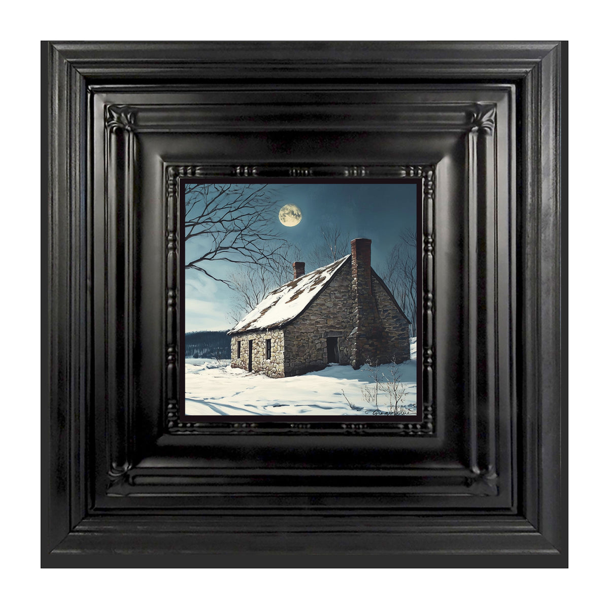 Moon-lit Country House