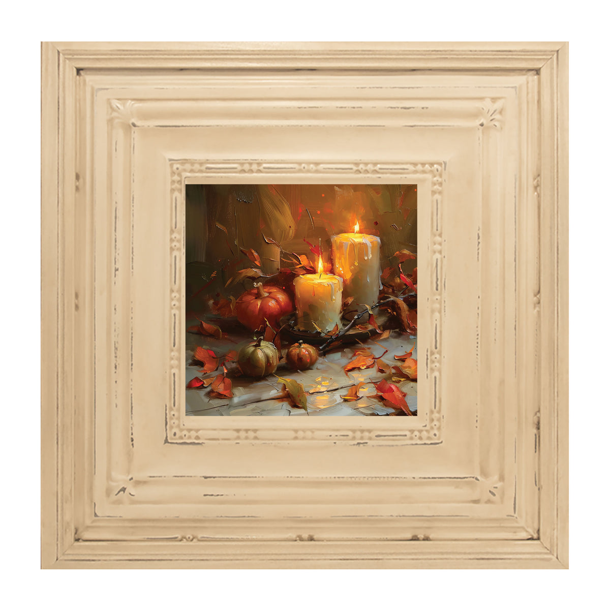 Candles and Pumpkins