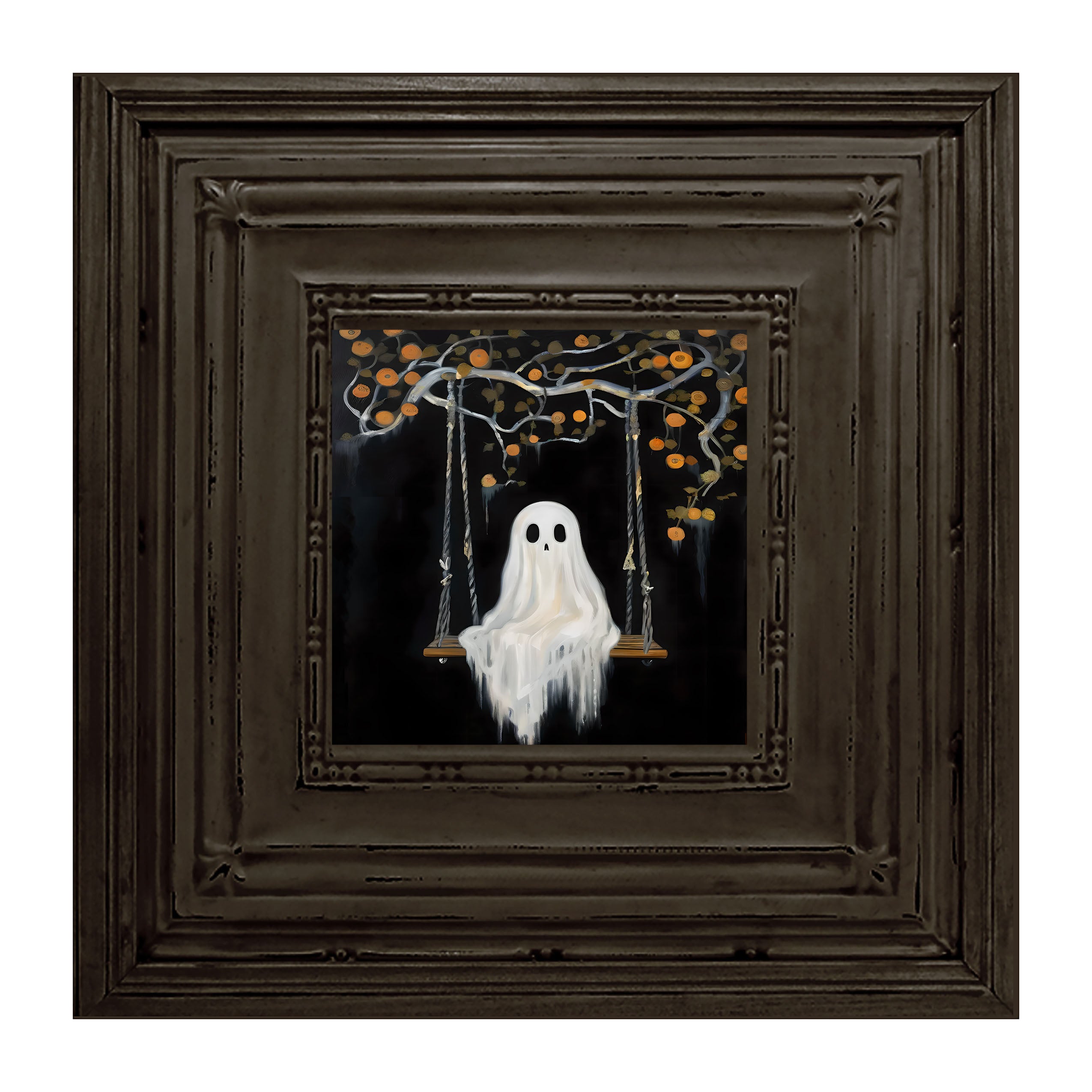 Ghost on a swing