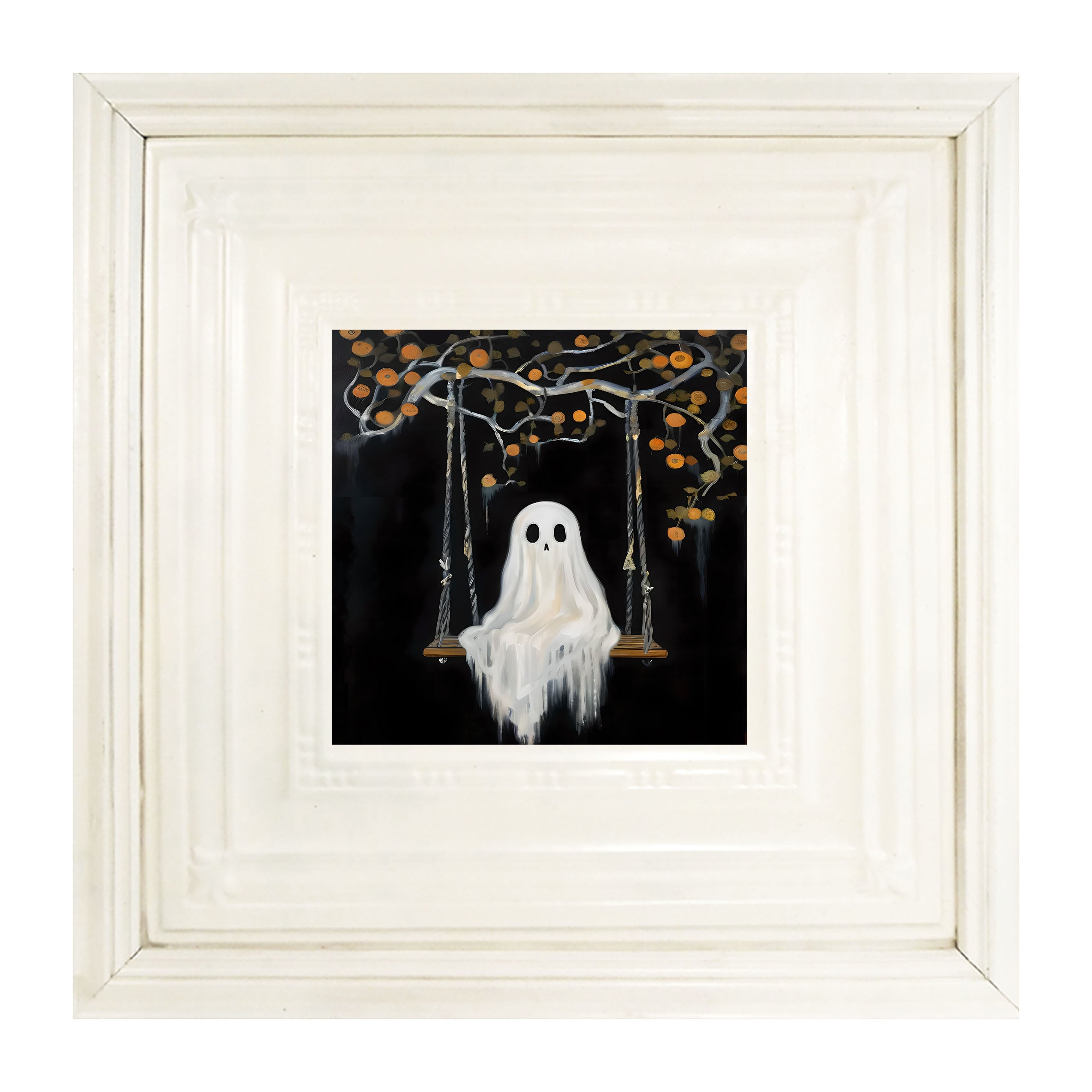 Ghost on a swing