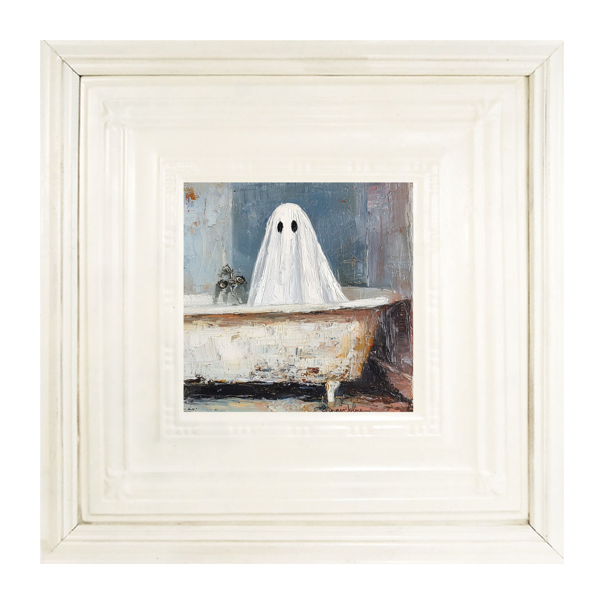 Ghost taking a Bath