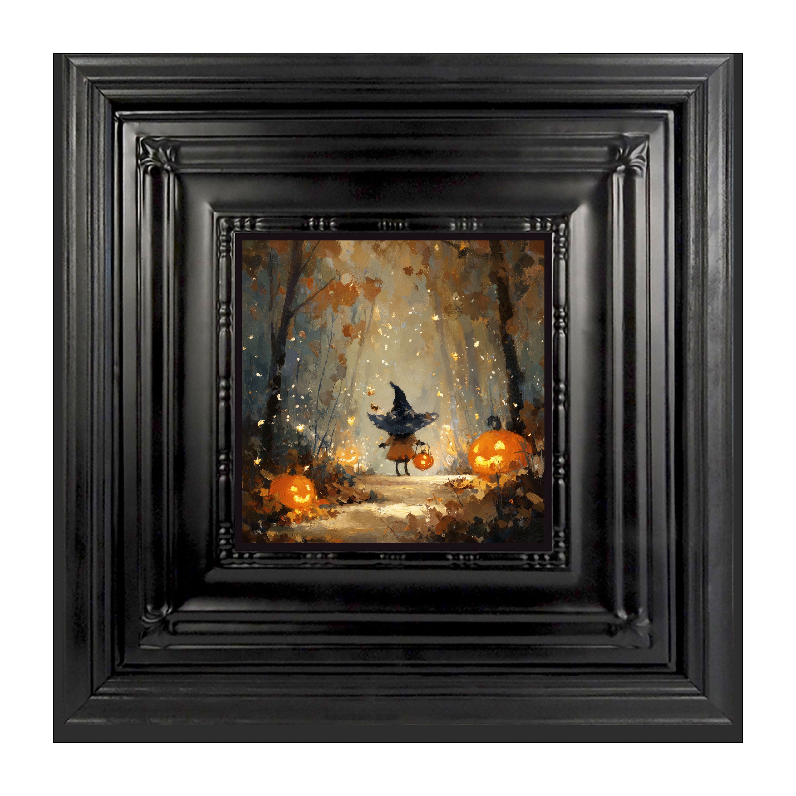 Halloween Friends - Witch on Forest Path