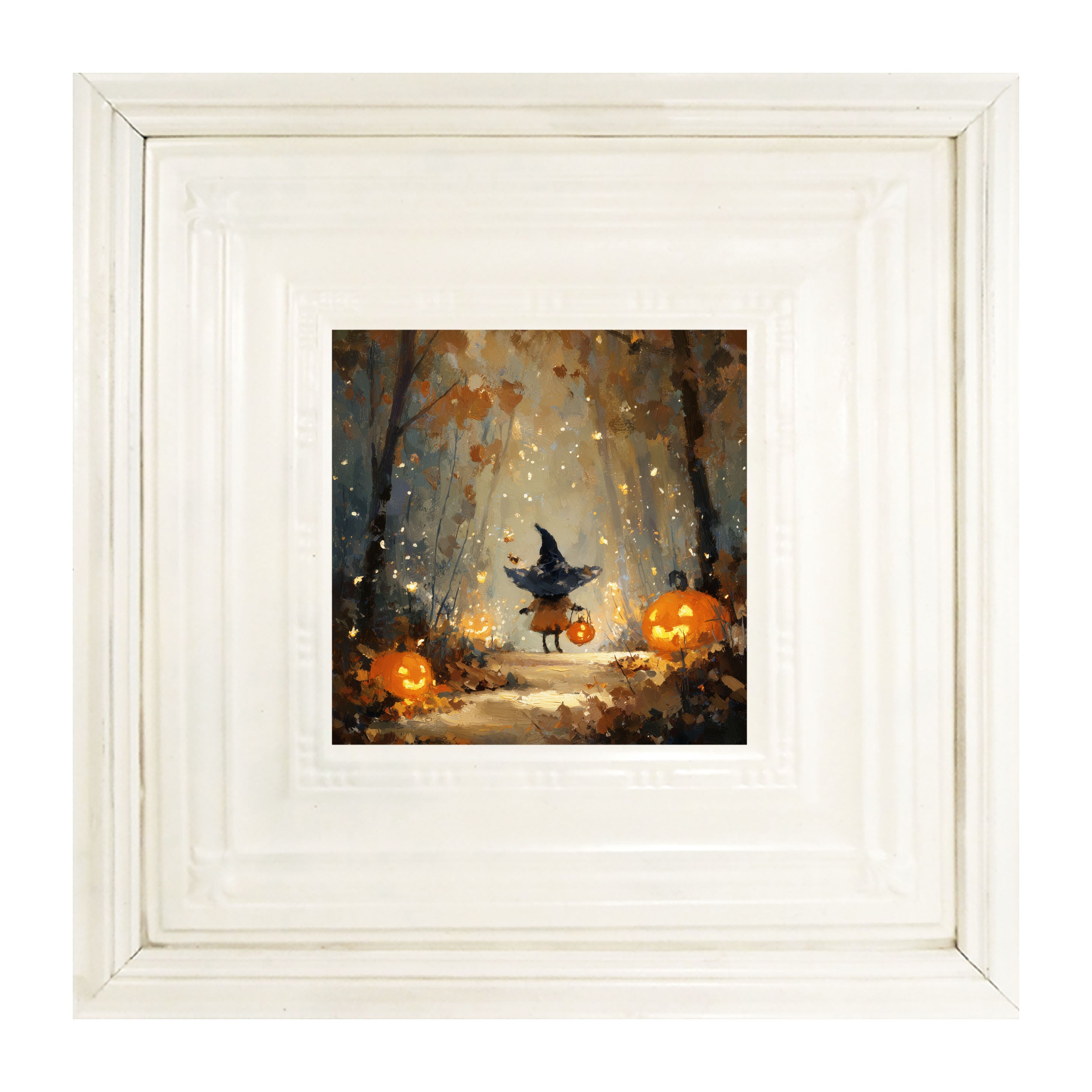 Halloween Friends - Witch on Forest Path