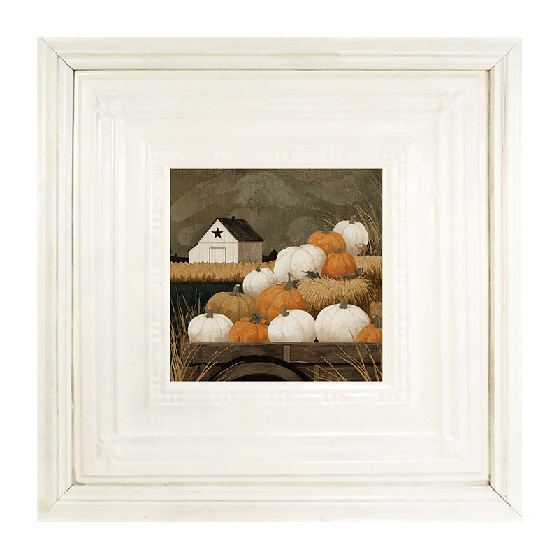 Rustic Wagon with Pumpkins