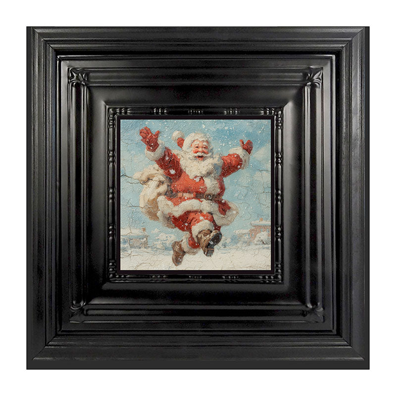 Snowy Santa Dashing through the Snow