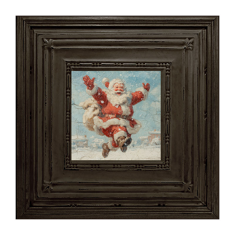 Snowy Santa Dashing through the Snow