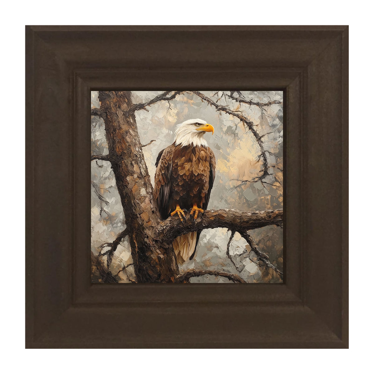 Perched Eagle