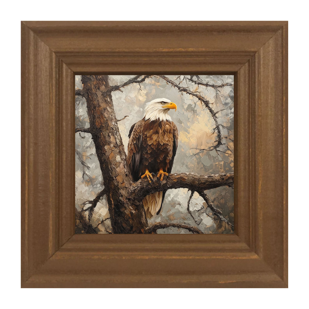 Perched Eagle