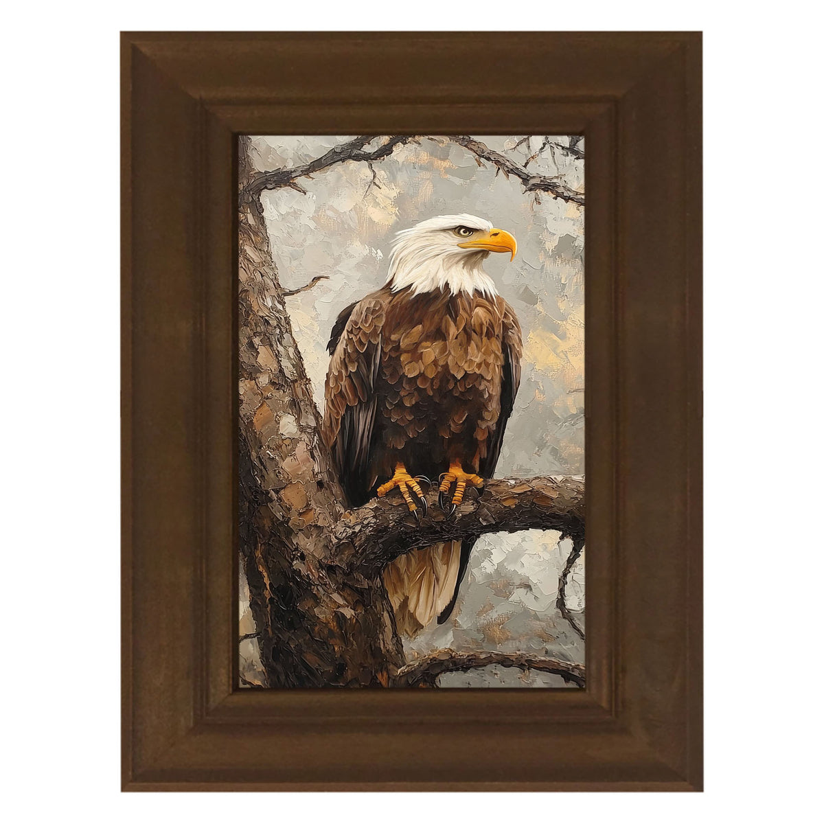 Perched Eagle
