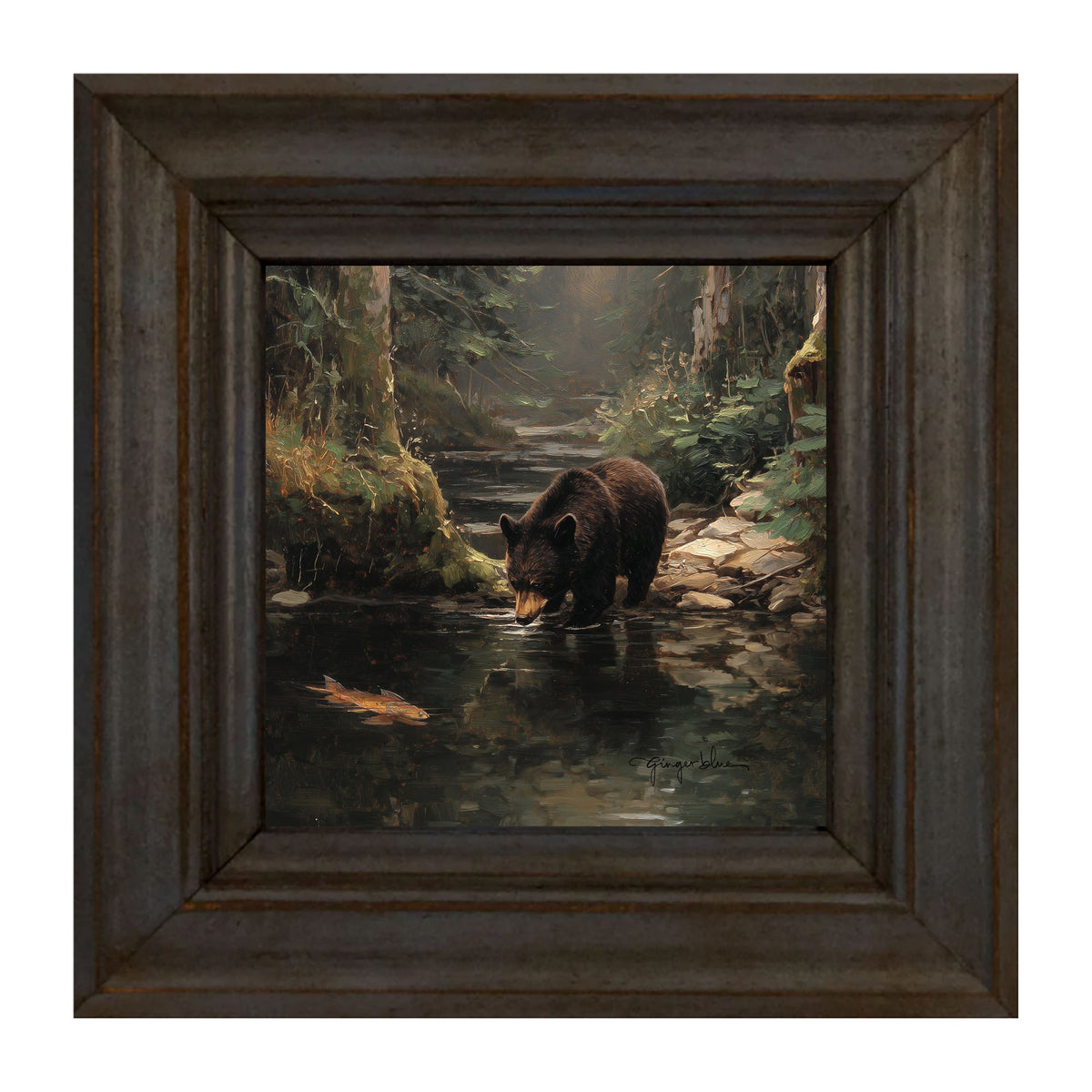 Bear Stopping for Water