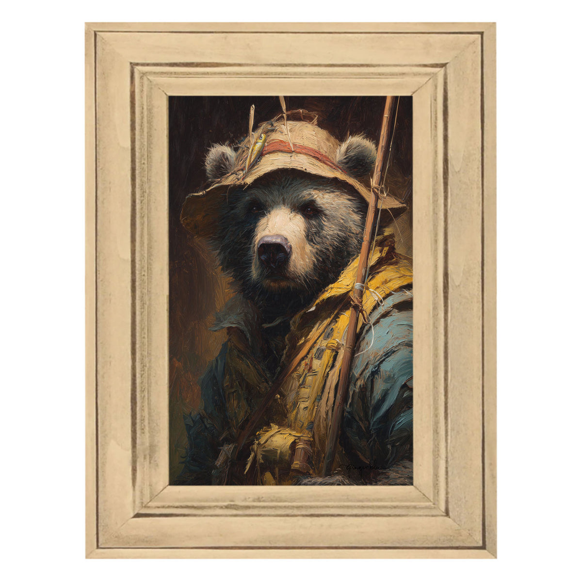 Fishing Bear Portrait