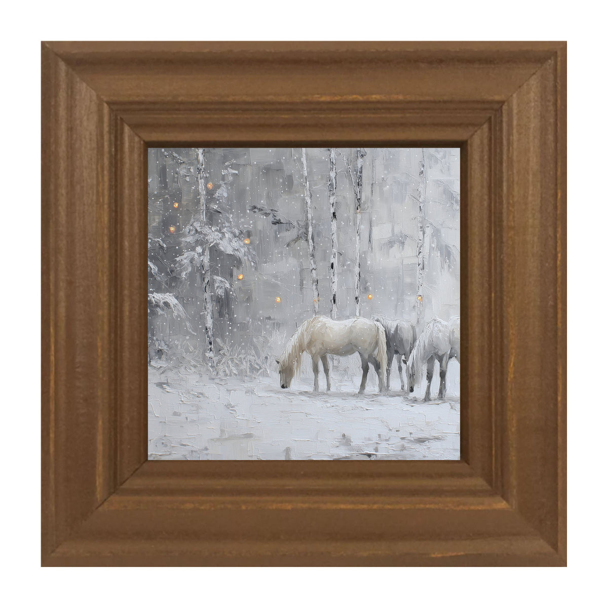 Horses in the Snow