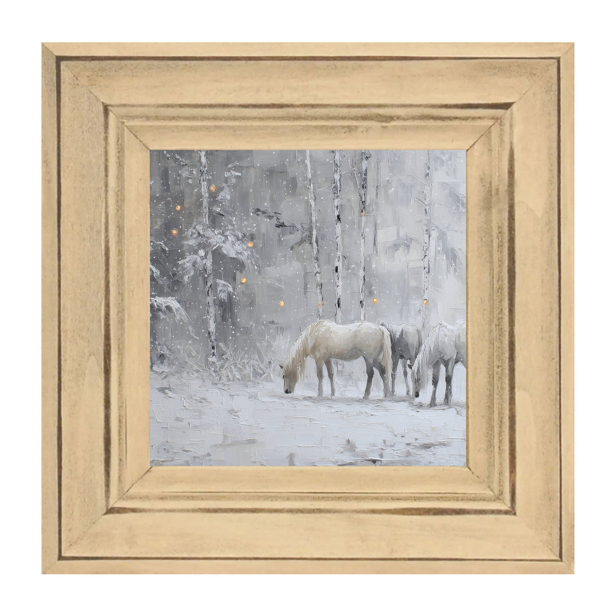 Horses in the Snow