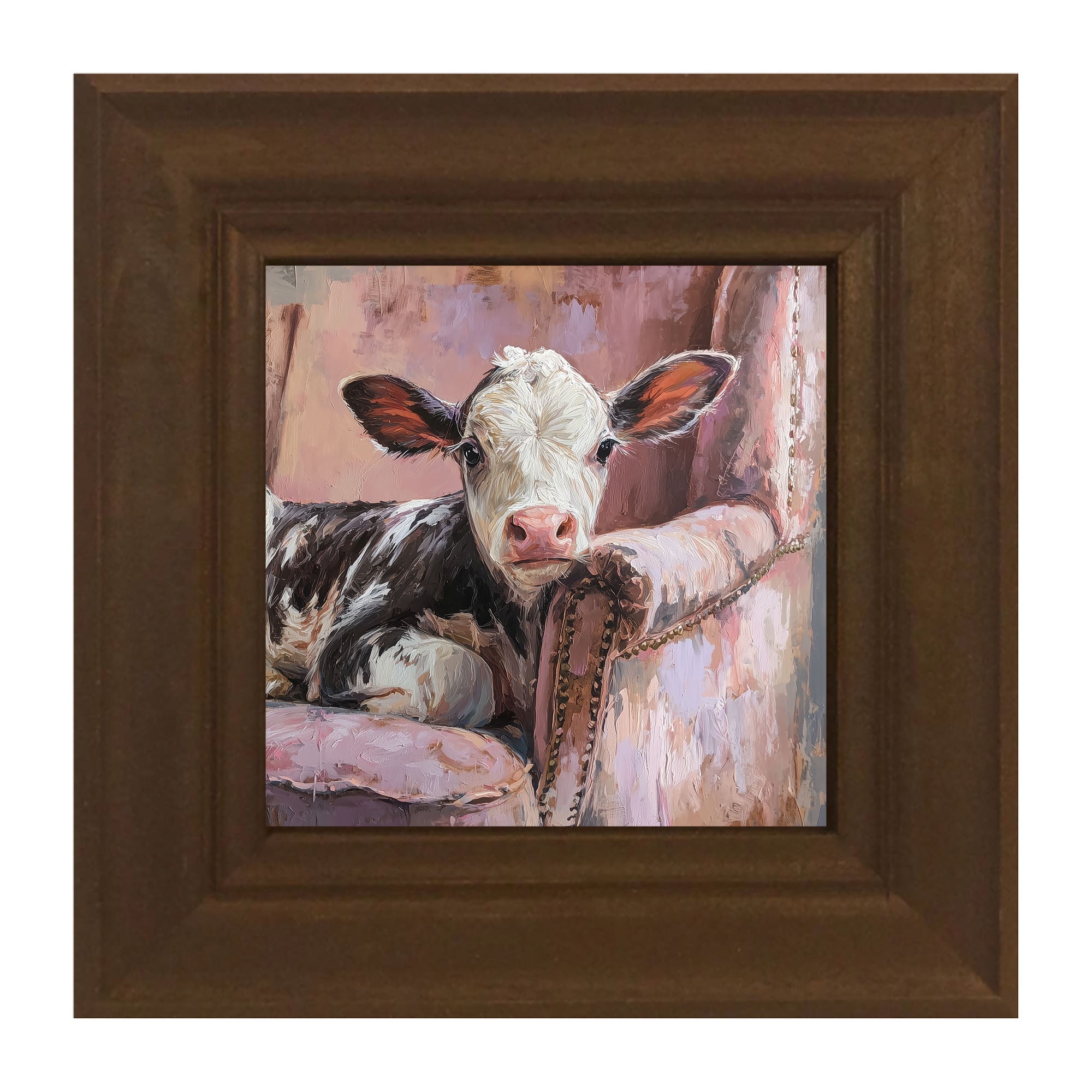 Armchair with Cow