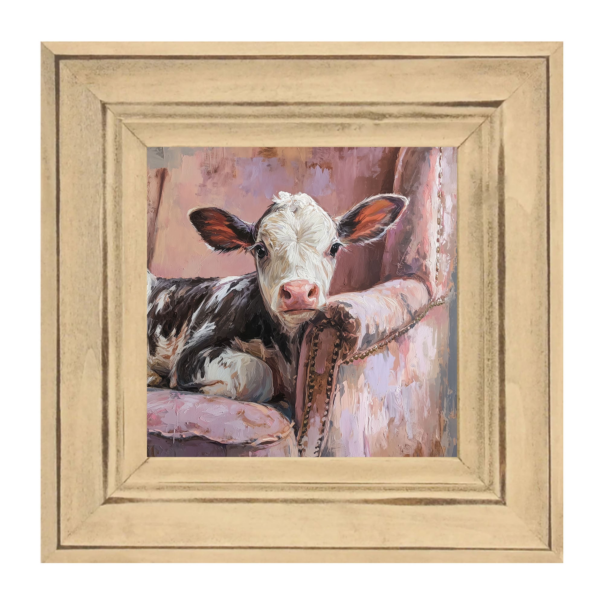 Armchair with Cow