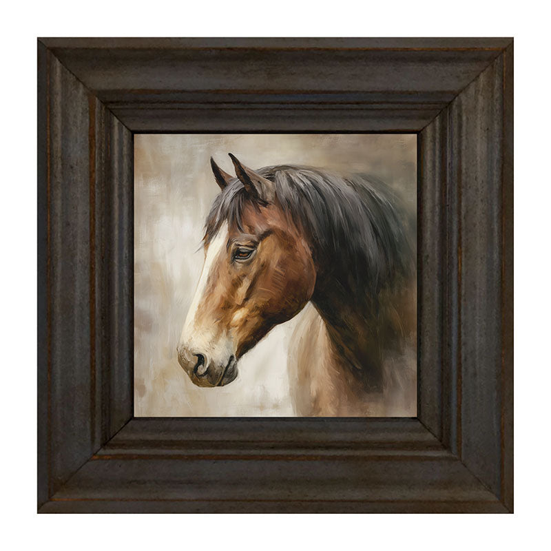 Farm Life Portrait - Chestnut Horse