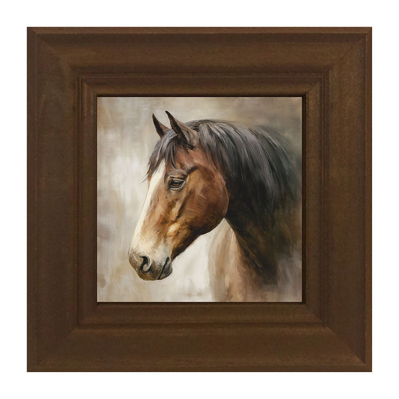 Farm Life Portrait - Chestnut Horse