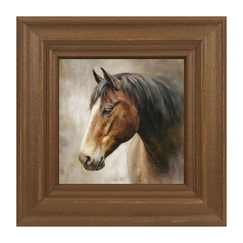 Farm Life Portrait - Chestnut Horse