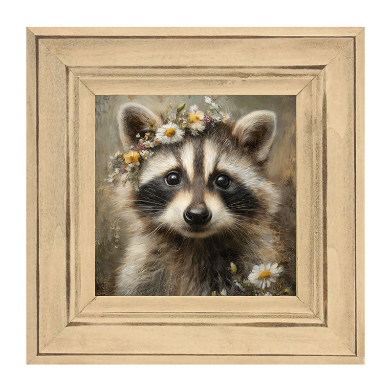 Spring Season Raccoon
