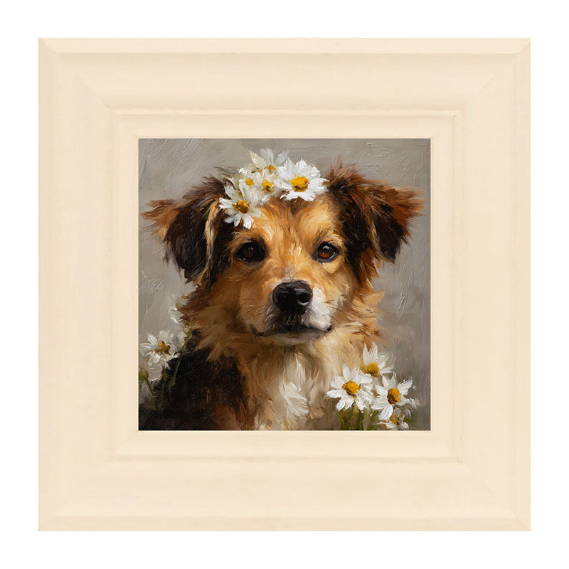Spring Season Tan Dog