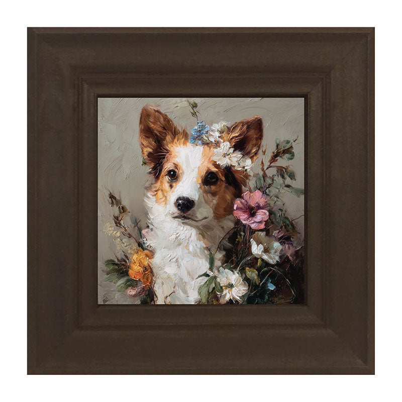 Spring Season Corgi