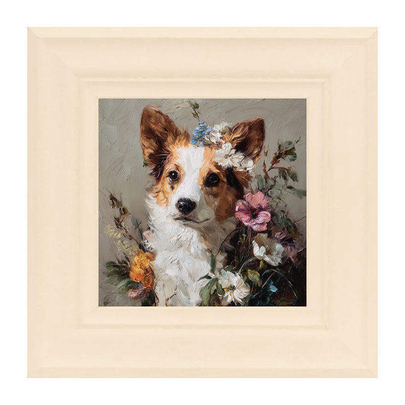 Spring Season Corgi