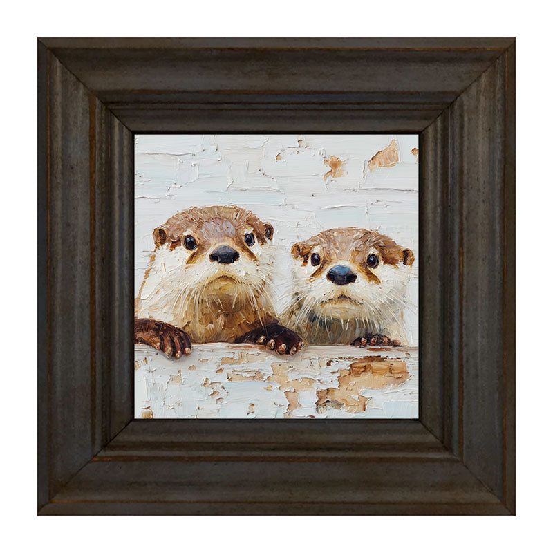 Animal Buddies - Posing Otters