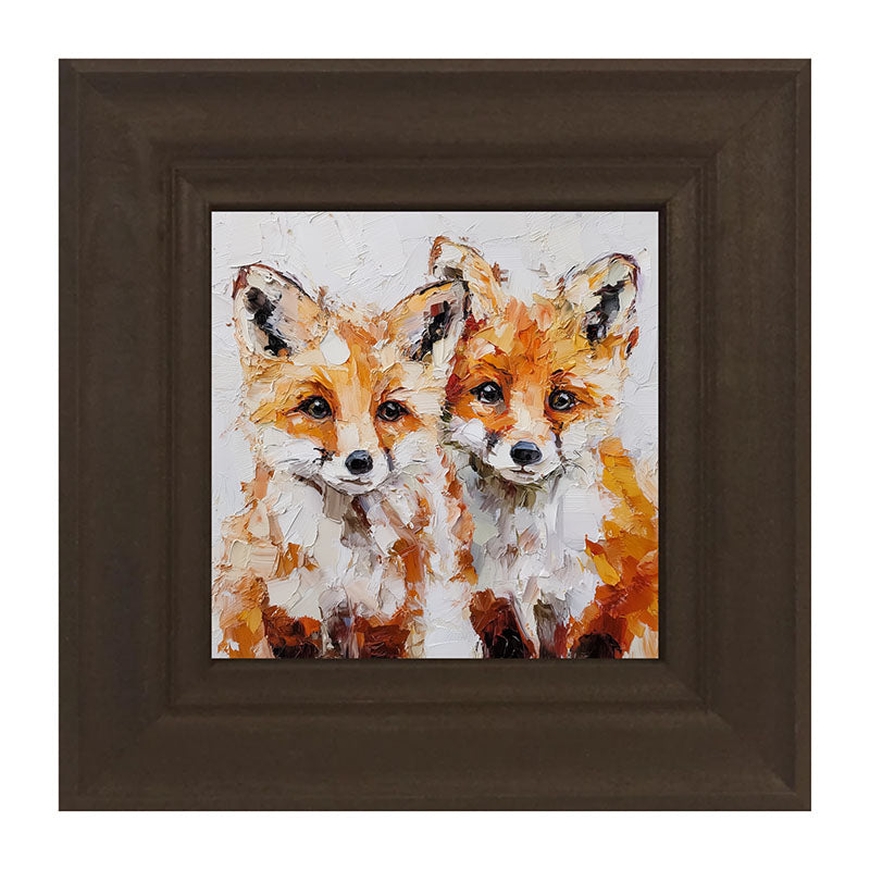 Animal Buddies - Posing Foxes