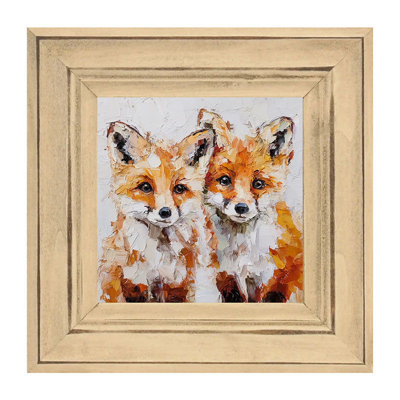 Animal Buddies - Posing Foxes