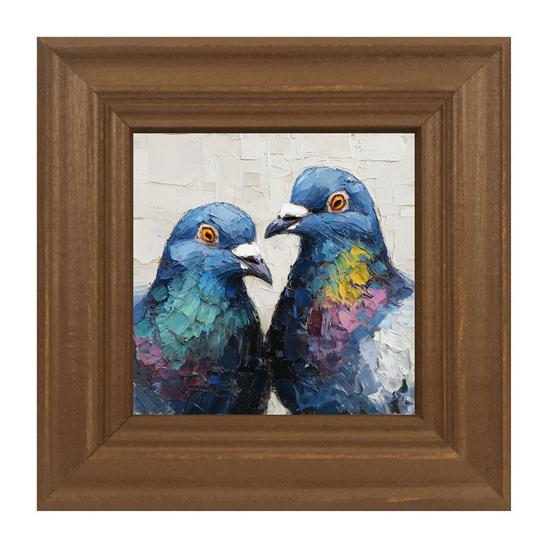 Animal Buddies - Posing Pigeons