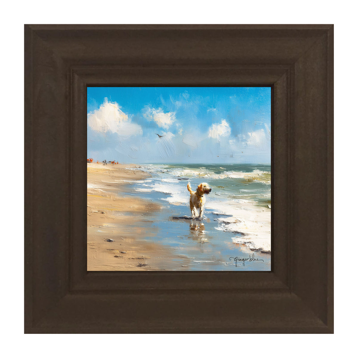 Dog at the Beach