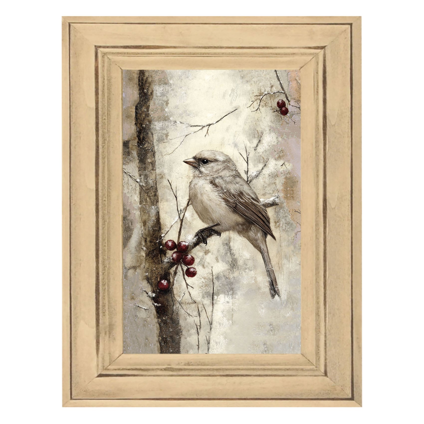 Bird with Berries