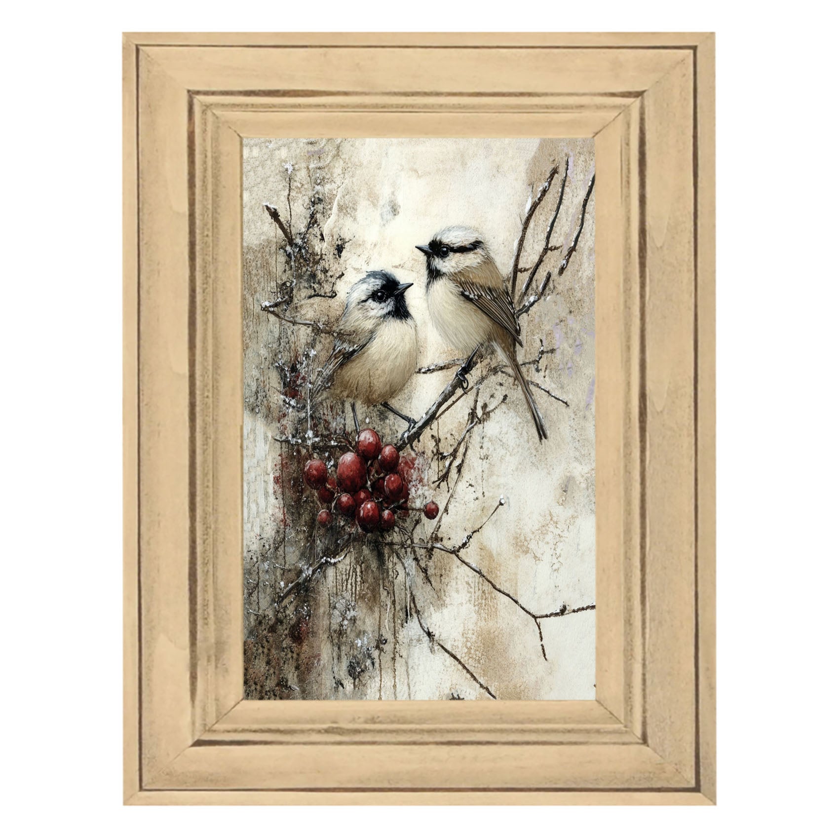 Two Birds with Berries