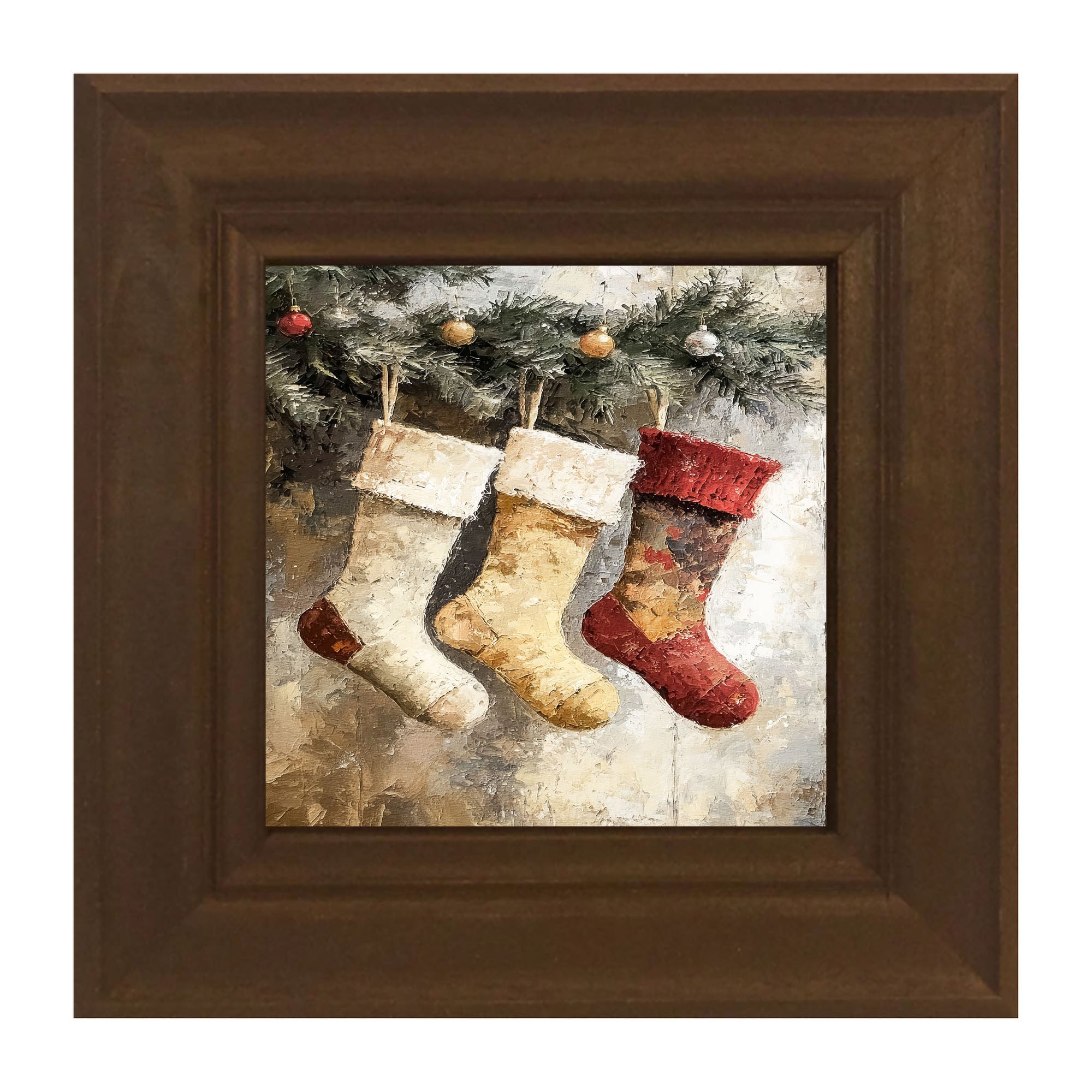Stockings with Ornaments