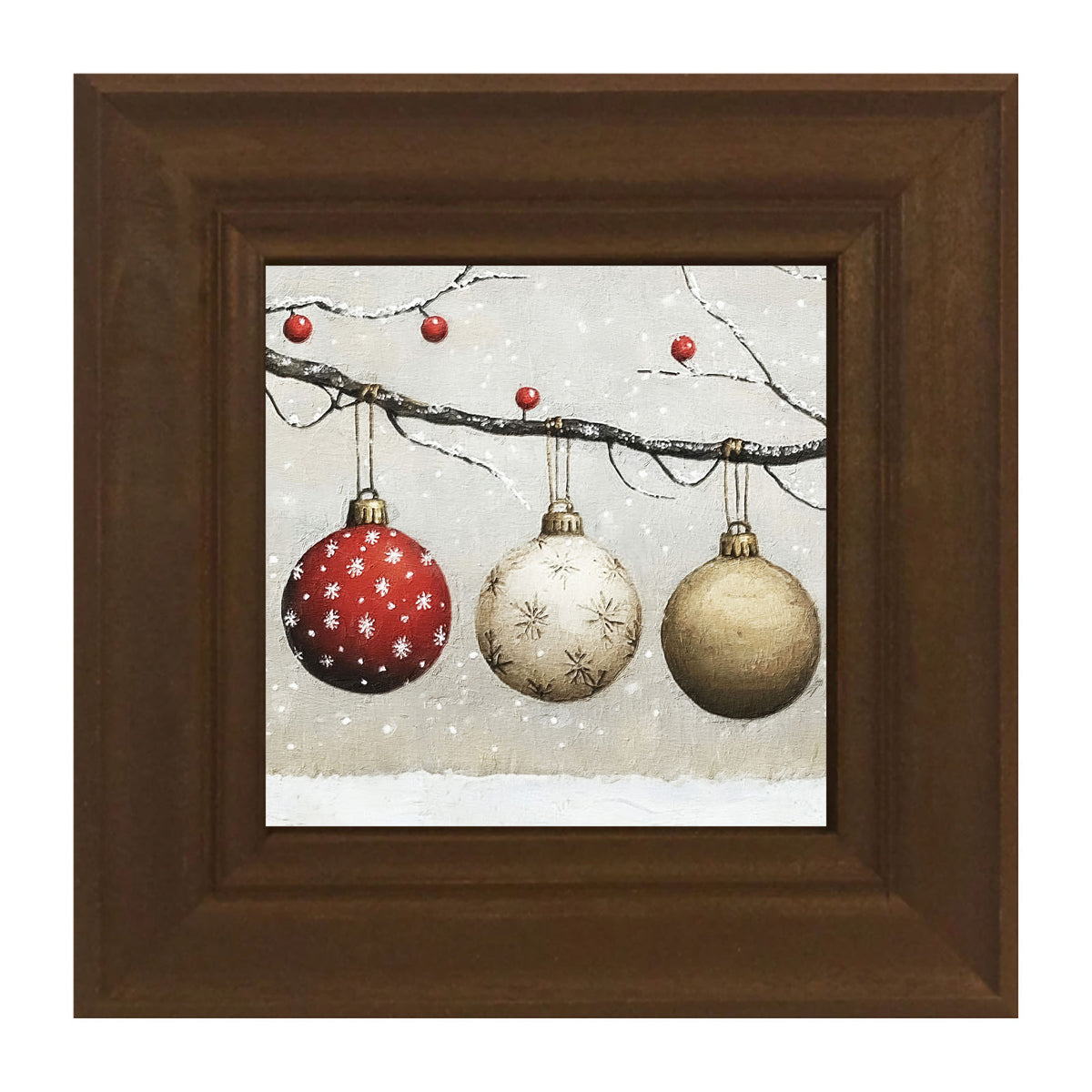 Snowy Ornaments
