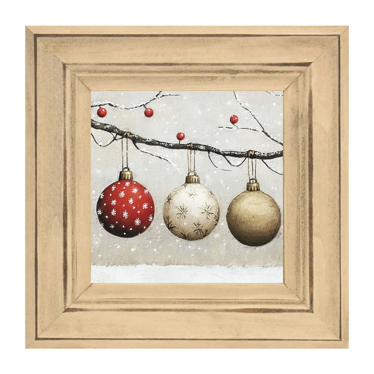 Snowy Ornaments
