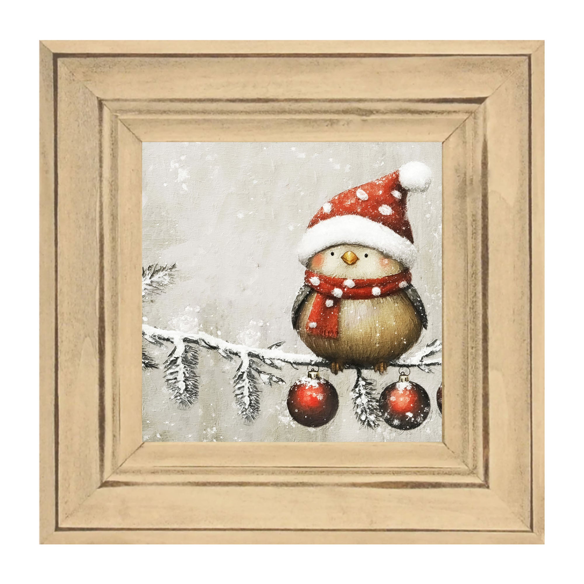 Christmas bird with Ornaments
