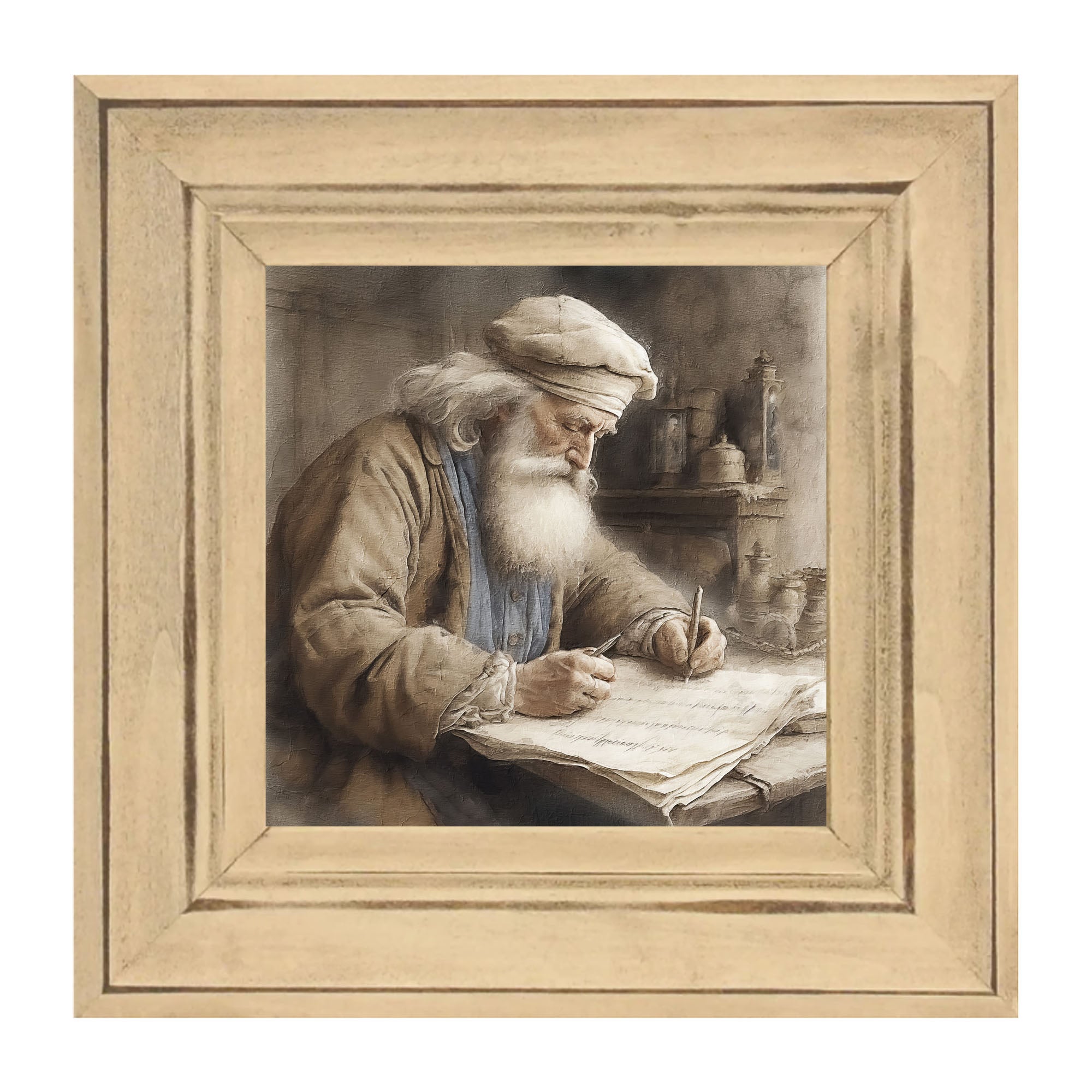 Santa Checking his List