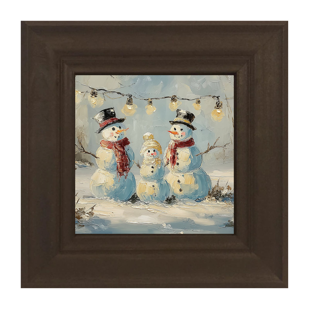 Three Snowmen