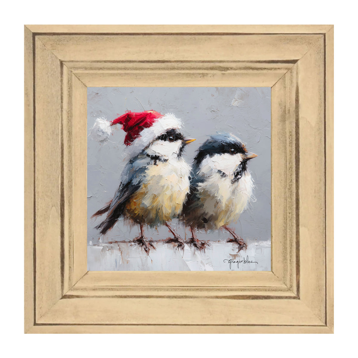 Santa Hat Birds