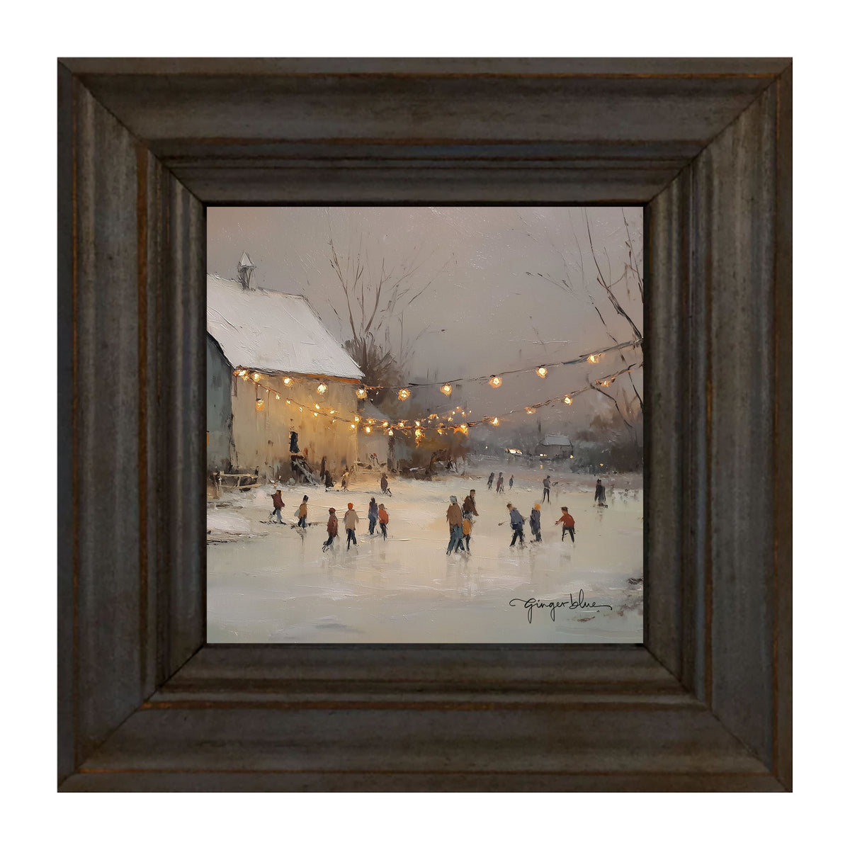 Ice Skating at the Farm