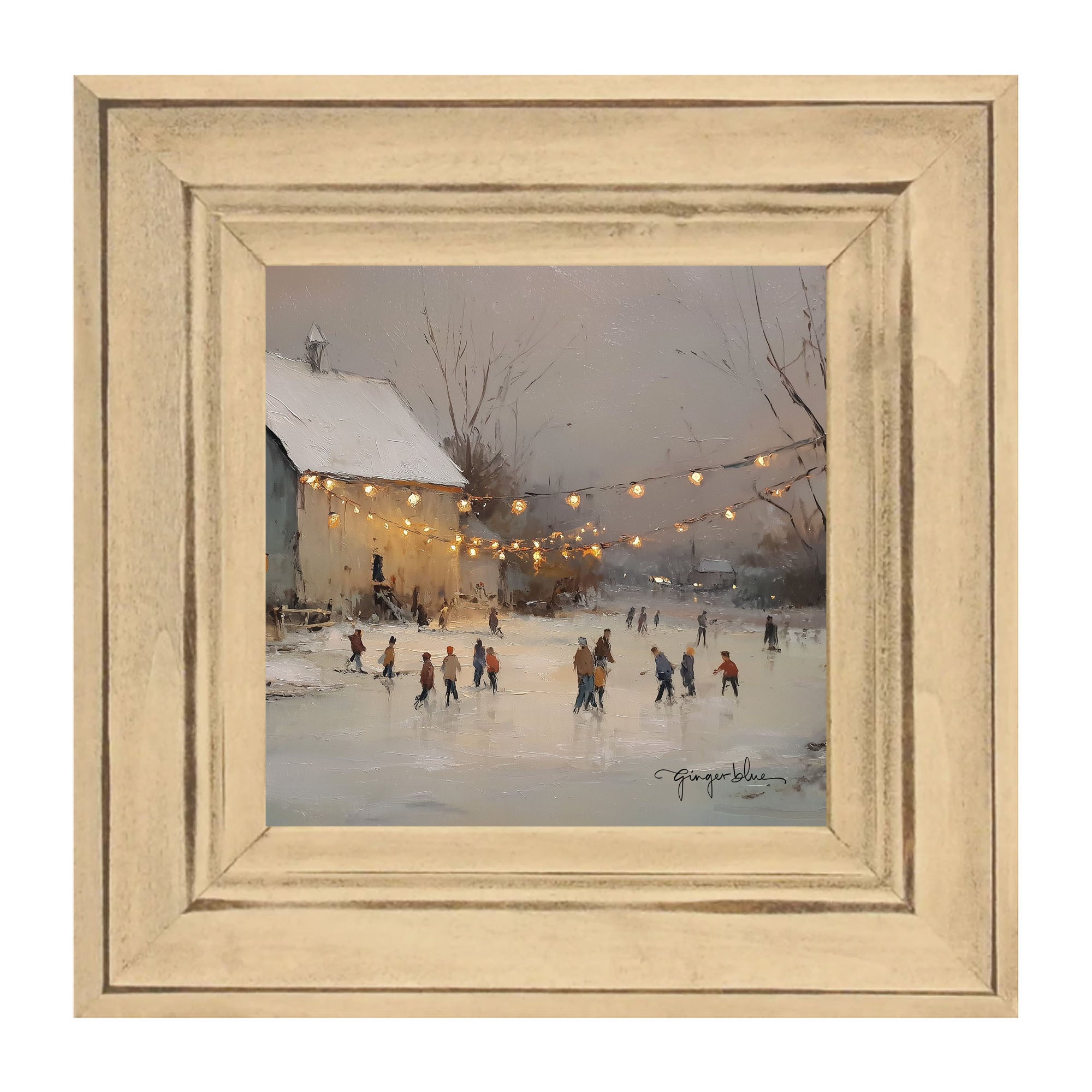 Ice Skating at the Farm