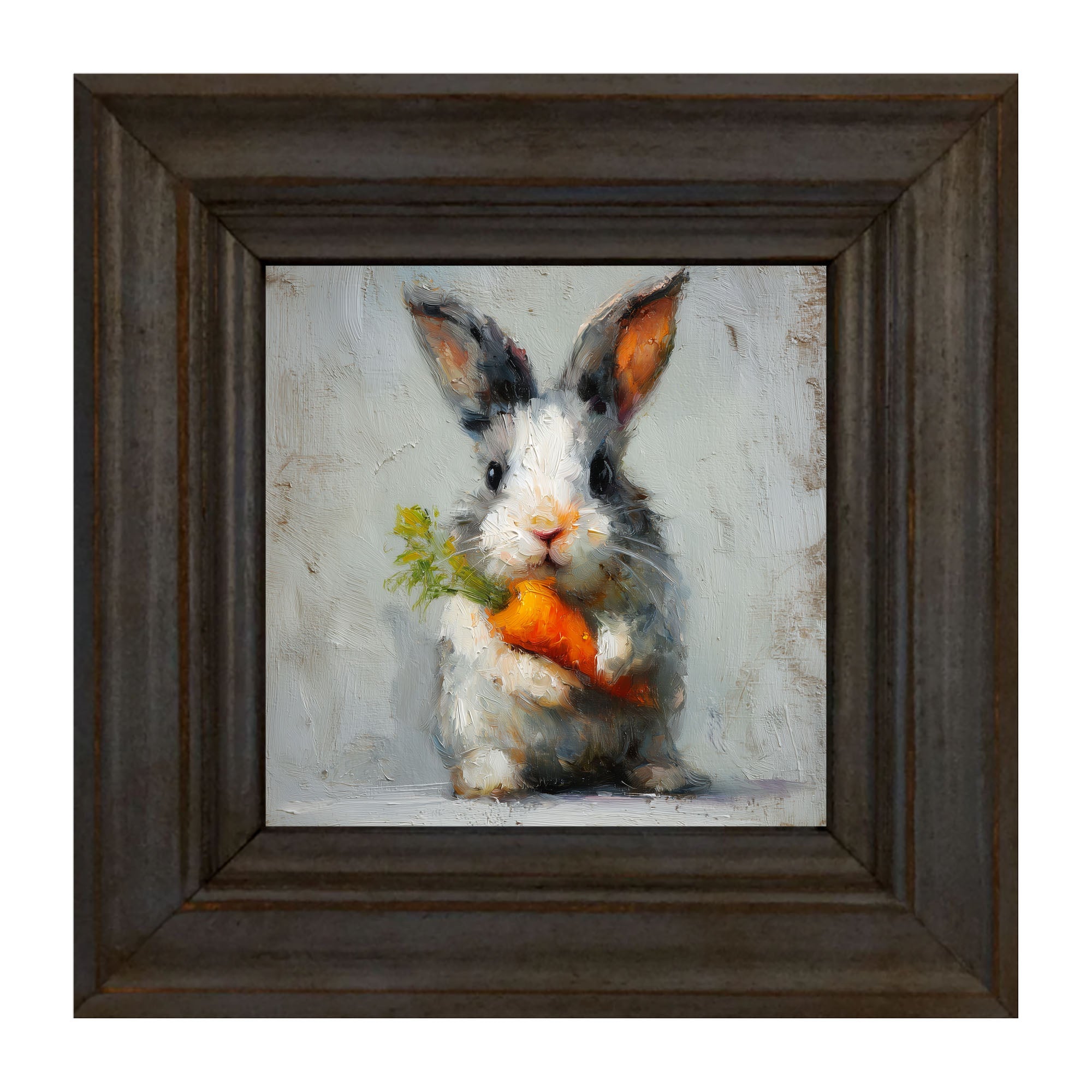 Bunny holding Carrot