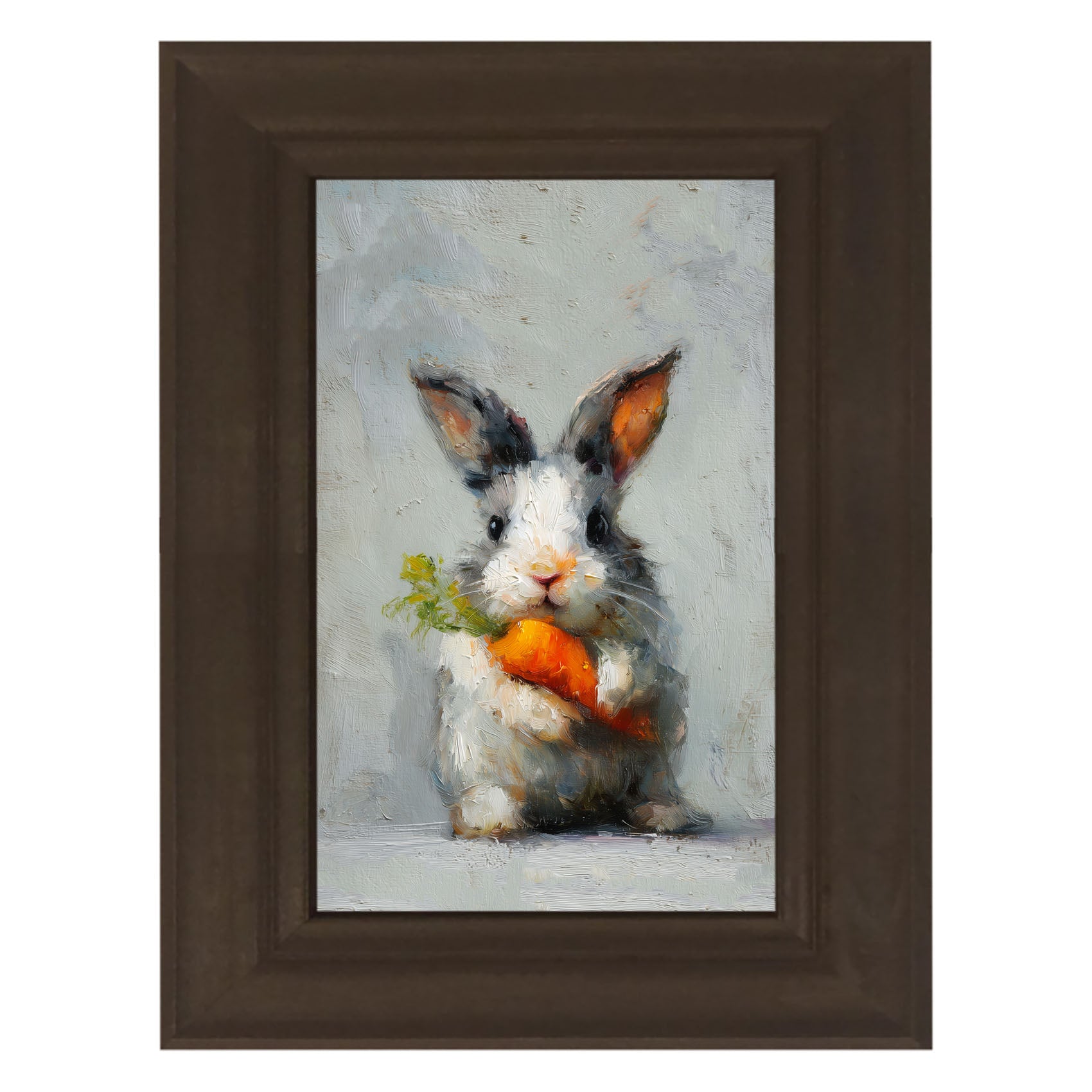 Bunny holding Carrot