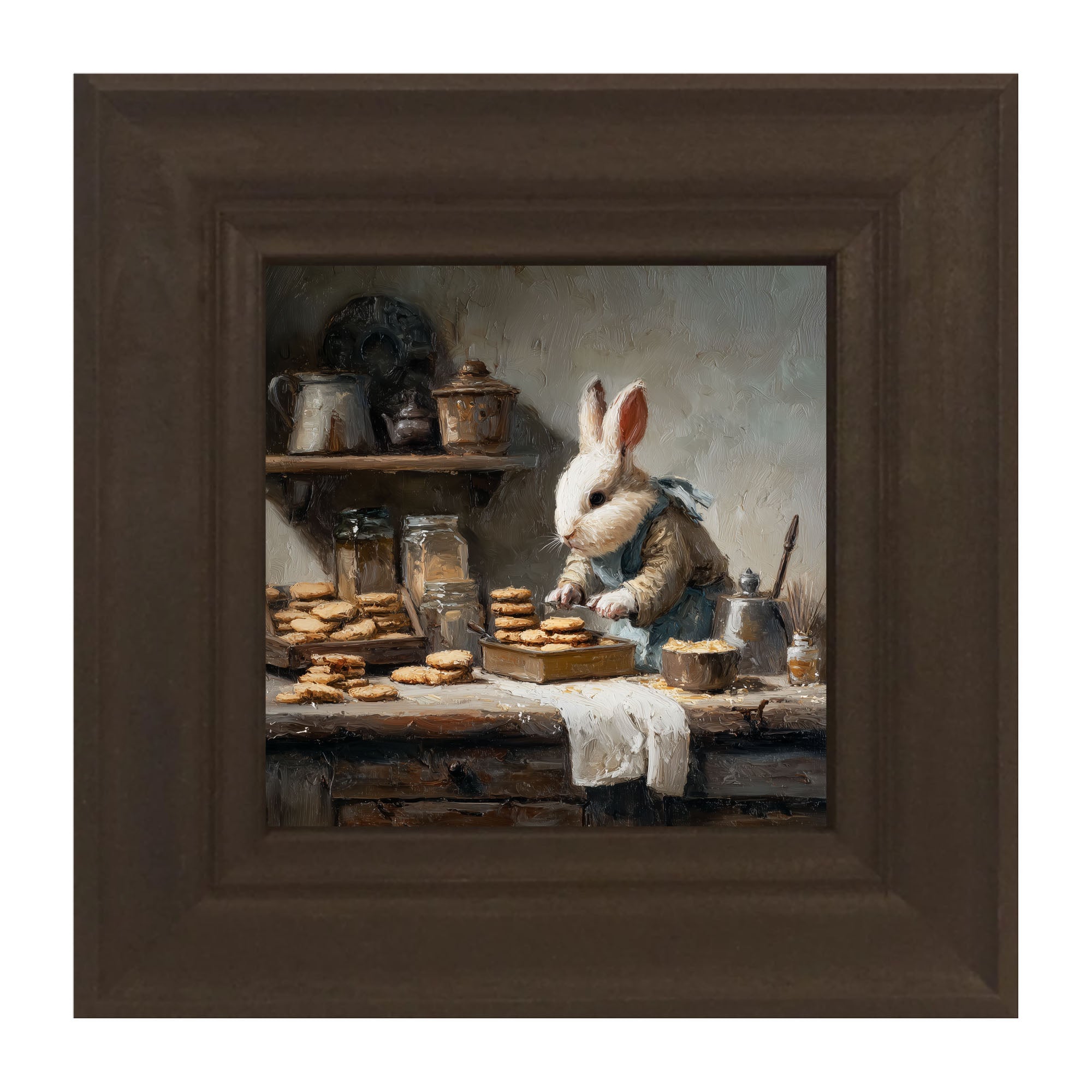 Bunny Baking Cookies